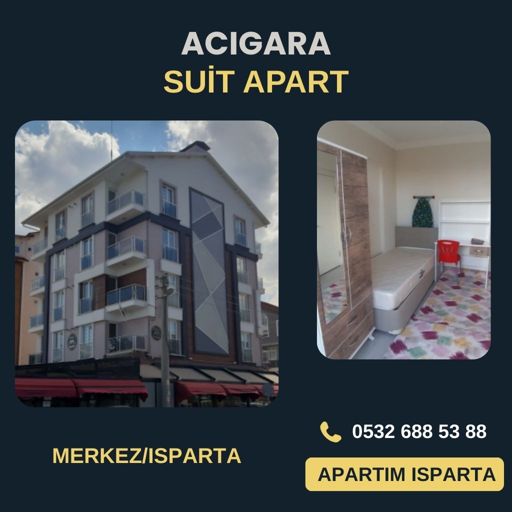 ISPARTA ACIGARA APARTLARI