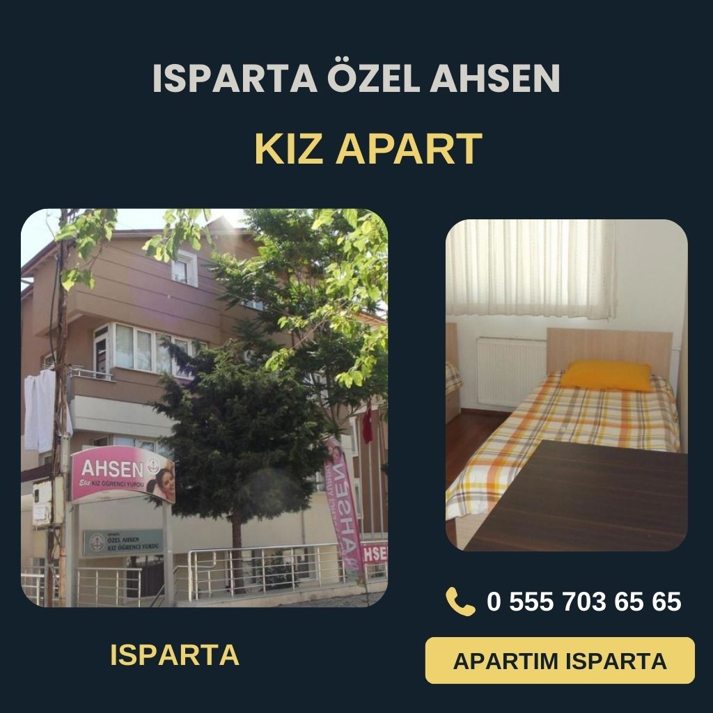 ISPARTA ÖZEL AHSEN KIZ APART